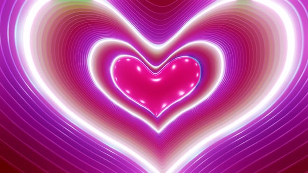 3D illustration Background for advertising and wallpaper in valentines and wedding scene. 3D rendering in decorative concept.