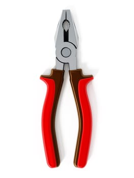 Pliers isolated on white background. 3D illustration.
