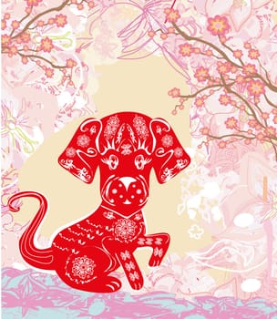 Chinese zodiac the year of Dog
