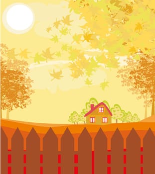 Beautiful autumn landscape