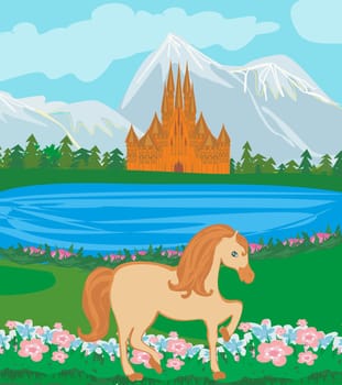 Horse at the river