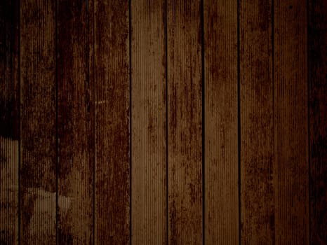 Dark brown rustic wooden planks background texture