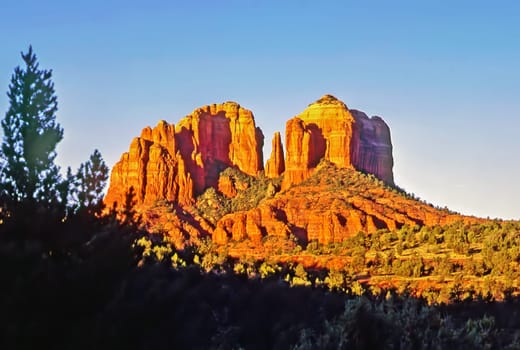 Red Rock Crossing and Oak Creek Canyon in  Arizona