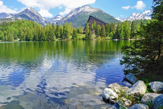 Lake in High Tatra Mountains, Slovakia