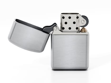 Lighter isolated on white background. 3D illustration.