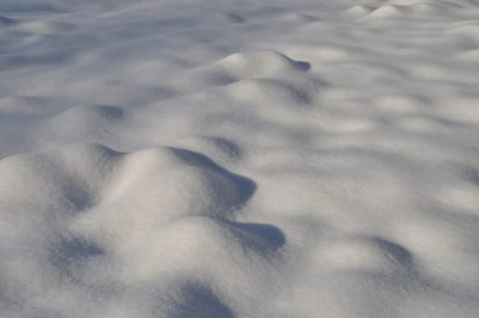 background of fresh snow texture