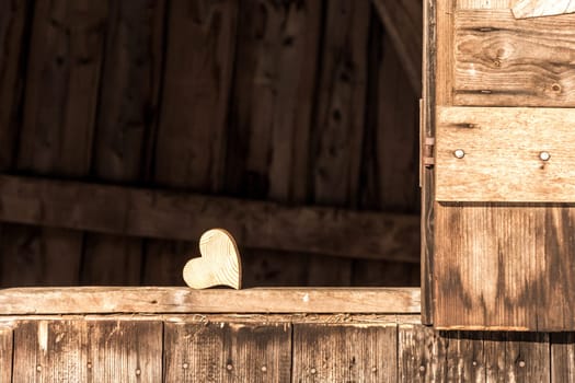 Wood and heart