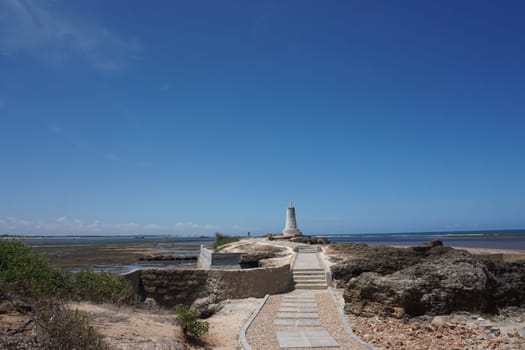 View onto the Vasco da Gama pillar in Malindi, Kenya