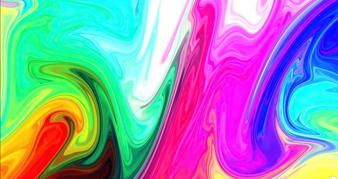 Colorful paint mix with gradient vivid colors ,Colorful paint mix with gradient vivid colors