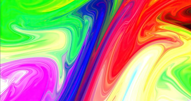 Colorful paint mix with gradient vivid colors ,Colorful paint mix with gradient vivid colors