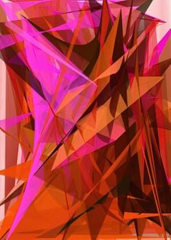 Polygonal geometric pattern triangles background