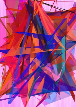 Polygonal geometric pattern triangles background