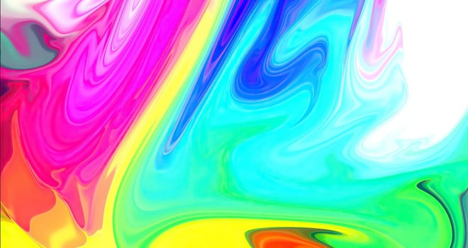 Colorful paint mix with gradient vivid colors ,Colorful paint mix with gradient vivid colors