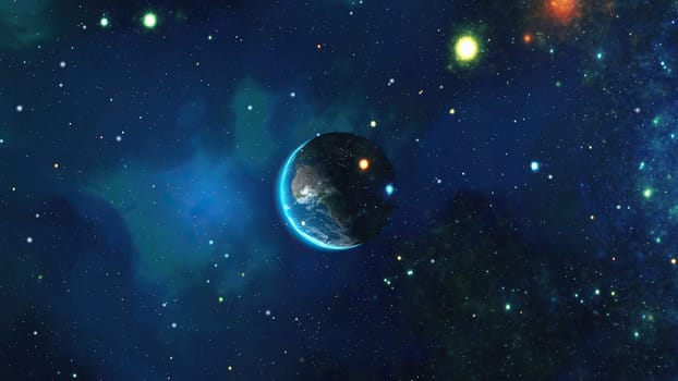 Planet Earth Seen From Space,Planet Earth Seen From Space