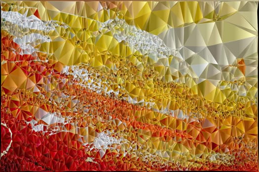 Polygonal geometric pattern triangles background