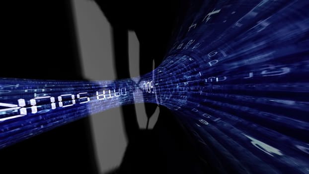 Driving through the data source tunnel,Driving through the data source tunnel