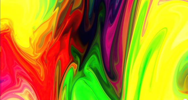Colorful paint mix with gradient vivid colors ,Colorful paint mix with gradient vivid colors