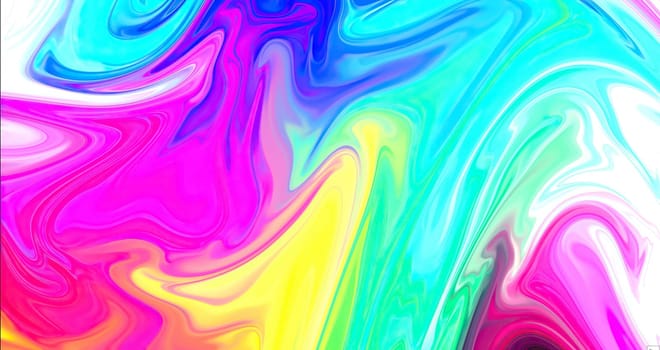 Colorful paint mix with gradient vivid colors ,Colorful paint mix with gradient vivid colors