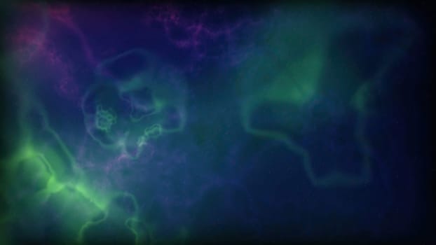 Space Flight Into A Star Field In Galaxy Clouds And Lightning Nebula,Space Flight Into A Star Field In Galaxy Clouds And Lightning Nebula
