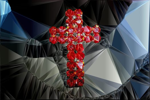 Artwork of abstract composition made with geometrical shapes and elements hand draw digital art illustration,Artwork of abstract composition made with geometrical shapes and elements hand draw digital art illustration