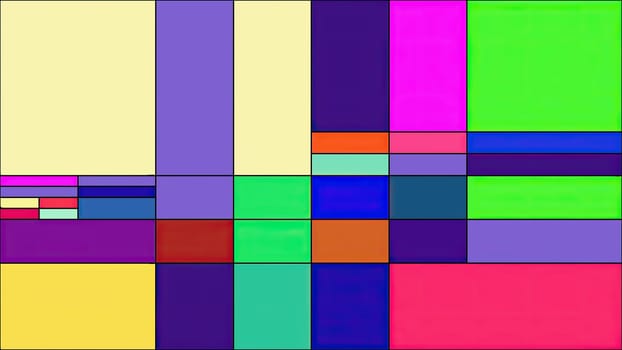 Colorful rectangles mondrian style art illustration,Colorful rectangles mondrian style art illustration