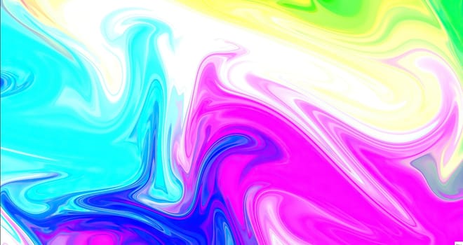 Colorful paint mix with gradient vivid colors ,Colorful paint mix with gradient vivid colors