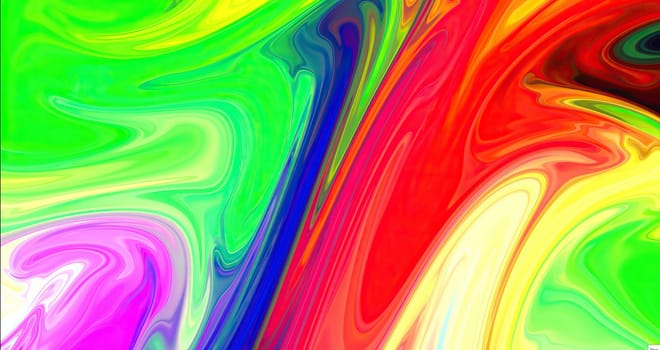 Colorful paint mix with gradient vivid colors ,Colorful paint mix with gradient vivid colors