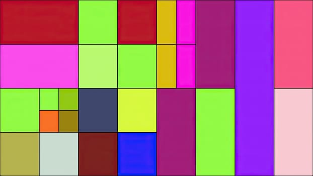 Colorful rectangles mondrian style art illustration,Colorful rectangles mondrian style art illustration