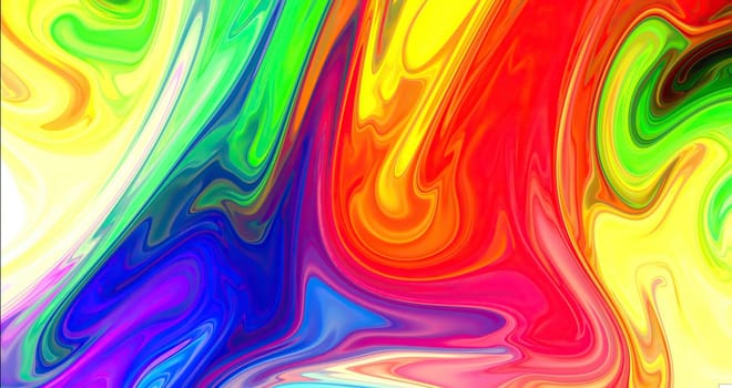 Colorful paint mix with gradient vivid colors ,Colorful paint mix with gradient vivid colors