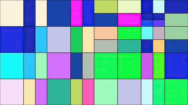 Colorful rectangles mondrian style art illustration,Colorful rectangles mondrian style art illustration