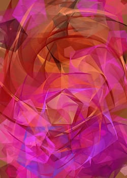Polygonal geometric pattern triangles background