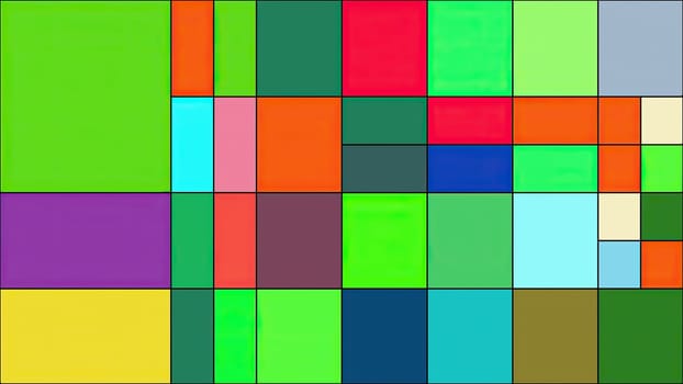 Colorful rectangles mondrian style art illustration,Colorful rectangles mondrian style art illustration