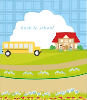 back to school card