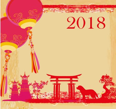 Chinese zodiac the year of Dog