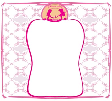 manicure in beauty salon frame