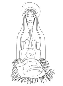 Madonna and child Jesus