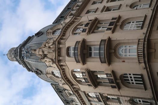Beautiful and elaborate building in downtown Sofia, Bulgaria 2021