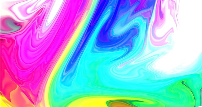 Colorful paint mix with gradient vivid colors ,Colorful paint mix with gradient vivid colors