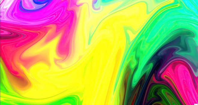 Colorful paint mix with gradient vivid colors ,Colorful paint mix with gradient vivid colors