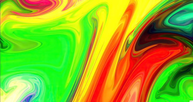 Colorful paint mix with gradient vivid colors ,Colorful paint mix with gradient vivid colors