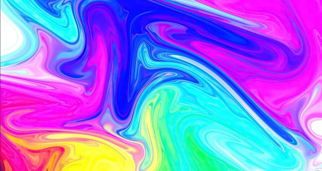 Colorful paint mix with gradient vivid colors ,Colorful paint mix with gradient vivid colors