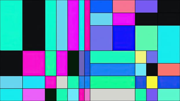 Colorful rectangles mondrian style art illustration,Colorful rectangles mondrian style art illustration