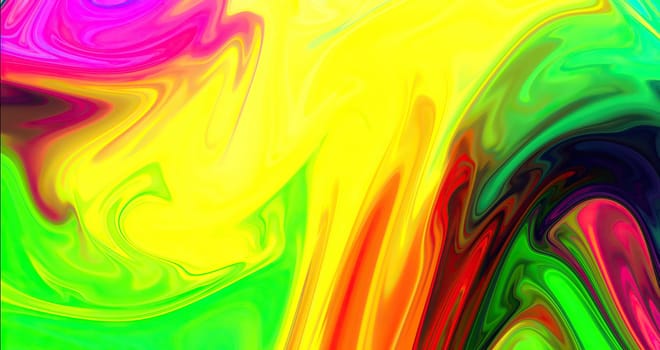 Colorful paint mix with gradient vivid colors ,Colorful paint mix with gradient vivid colors