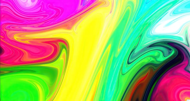 Colorful paint mix with gradient vivid colors ,Colorful paint mix with gradient vivid colors