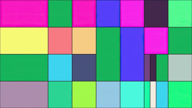 Colorful rectangles mondrian style art illustration,Colorful rectangles mondrian style art illustration