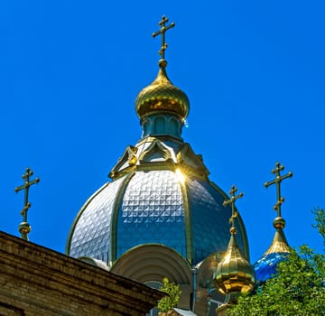 Church of St. Great Martyr and Healer Panteleimon in Essentuki,Northern Caucasus.