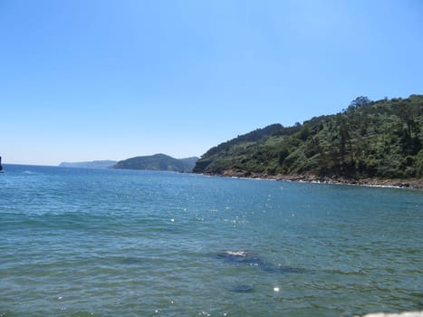 Beautiful beach with a clean, clear water and an ideal temperature