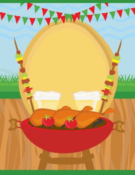 Barbecue Party Invitation