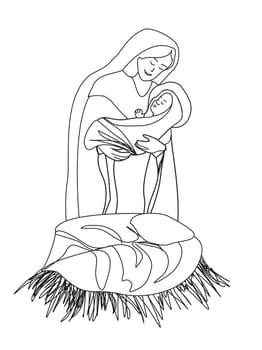 Madonna and child Jesus