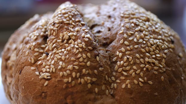 Whole Wheat Bread Baked At Home With Bio Ingredients